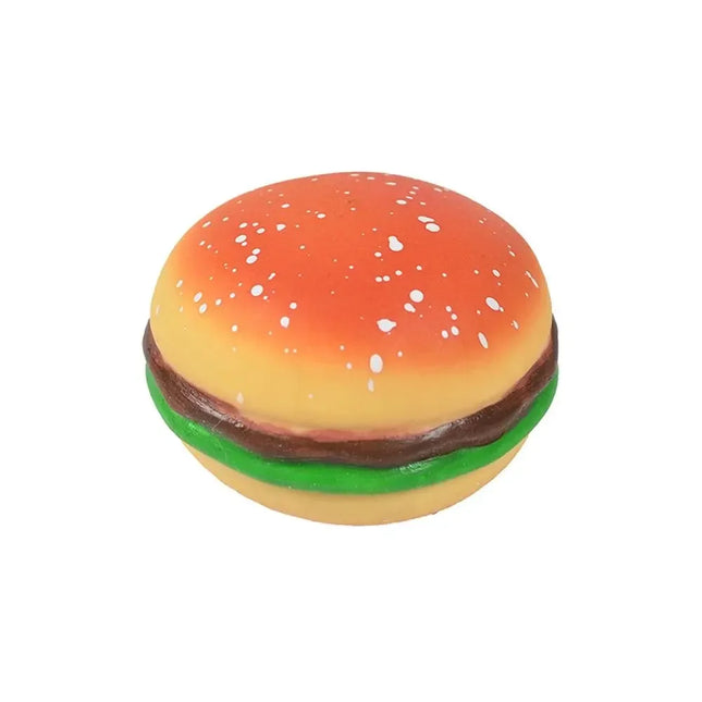 Squishy Hamburger Stress Ball Autism Sensory Toy Stress & Anxiety Relief Toys Pinch Decompression Toy for Adult
