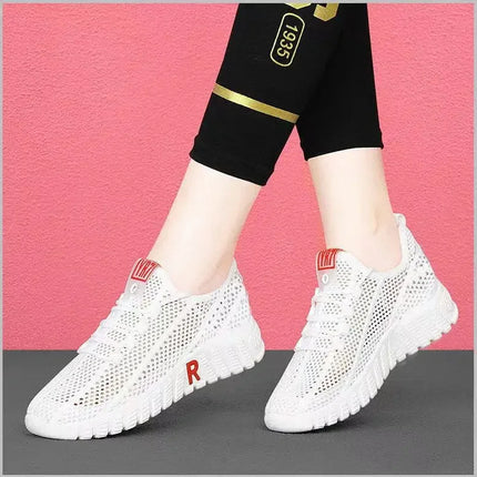 Basket Femme 2025 Women's Vulcanize Shoes for Outdoor Walking Shoes Breathable Cozy Women Zapatillas High Quality Sneakers