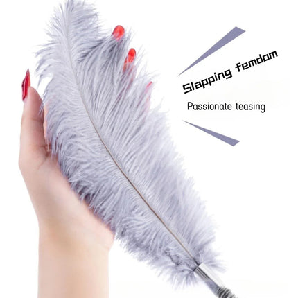 Sexy Flirting clitoris Tickle feather Erotic Whip Spanking SM Adult Sex toys for Women slave Teasering Nipple Fetish Accessory