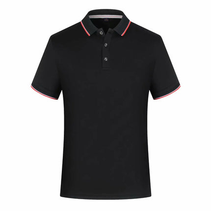 Quick Dry Clothes Polo Shirt Enterprise Custom Tooling Lapel Short-sleeve T-shirt Advertising Shirt Embroidery logo Work Clothes