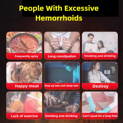 Enhanced Hemorrhoids Treatment Eliminates Internal External Hemorrhoids Lumps Fast Relief