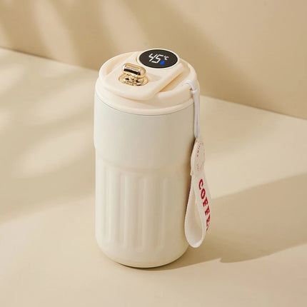 Smart Temp Display Stainless Steel Tumbler Thermal Mug Vacuum Insulated Coffee Cup Travel Thermos Cups Hot Water Bottle for Tea