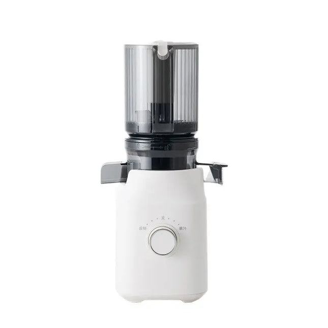 Large-Caliber Juicer Household Automatic Juicer Low-Speed Slag Juice Separation Food Grade 304 Stainless Steel Easy to Clean