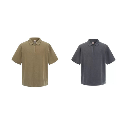 2026 New Half-Zip Polo Shirt