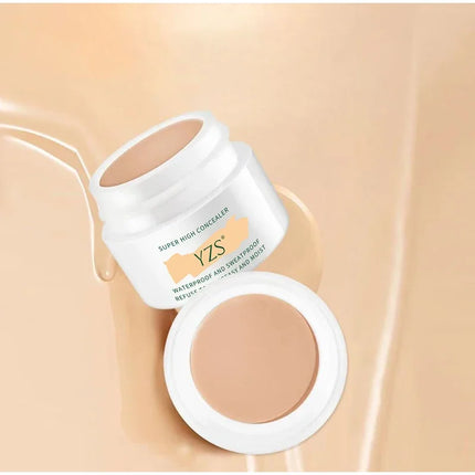 Concealer Cream Waterproof Full Coverage Concealer for All Skin Tones Tattoos Scars Dark Circles Acne Spots Foundation Makeup