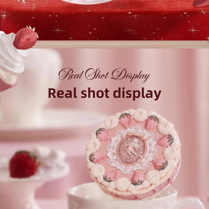 Flower knows Strawberry Cupid series Pressed Powder Matte Soft Focus Oil Control Holding Powder