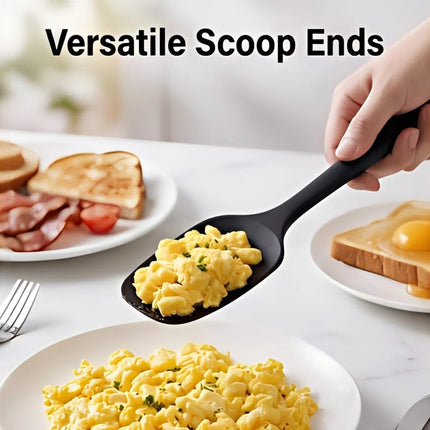6 Pieces Silicone Spatula Set Food Grade split type Heat Resistant Spatulas Turner for Cooking Baking Mixing Baking Tools