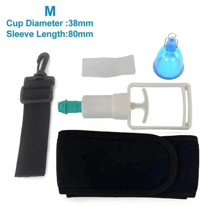 Vacuum Silicone Penis Pump Penis Extender Male Enlargement Traction Device Physical Exercise