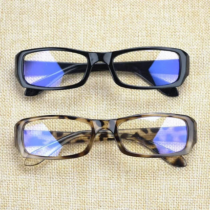Black Square Small Frame Glasses for Women Men Y2K Japanese Harajuku Anti Blue Light Glasses Eyeglasses Cosplay Eyewear props