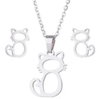 3pcs Cat Silver