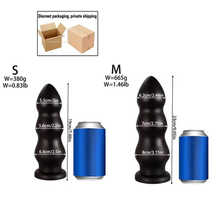 Huge 4 Size Anal Plug Big Anal Beads Butt Plug Smooth Soft Silicone Dilatador Anal Dildo Penetration Anal Toys Fisting Buttplug