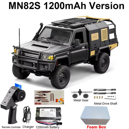 MN82 MN82PRO MN82S MN82T RC Car 1/12 4WD 2.4G Remote Control Car Climbing Off-road RC Crawler LED Light Truck RC Toys As Gift