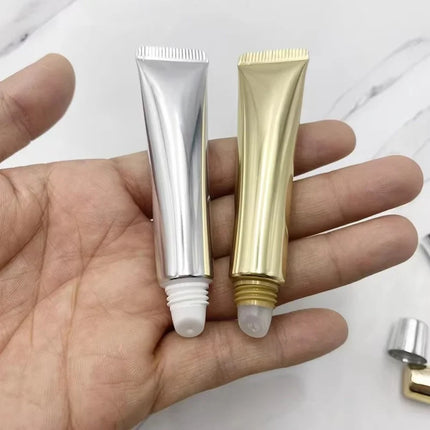 10/50/100/300pcs 10ml Empty Lip Balm Tube Soft Tube Squeeze Hose Lip Glossy Lip Oil /Cream /Concealer Cosmetic Container Sample