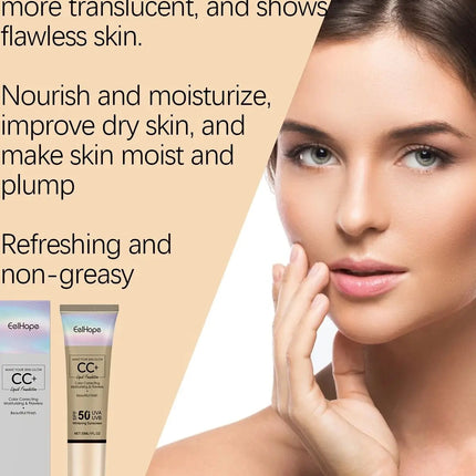 EELHOE Liquid Concealer Foundation Cream Lasting Full Coverage Acne Spot Dark Circles Concealer Cream Waterproof Makeup Product