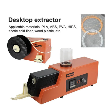 3D Filament Maker Desktop Extractor Consumables Maker Speed Adjustable 1.75mm 3mm Maker Machine 3D Printing Consumables Maker