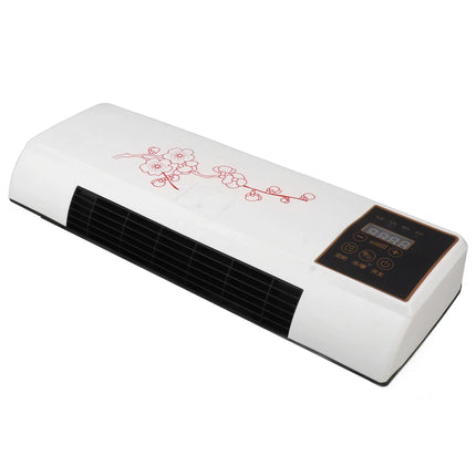 Electric Heater Air Conditioner Fan Natural Heating Wall Mounted Temperature Protection Timer Air Natural Heater
