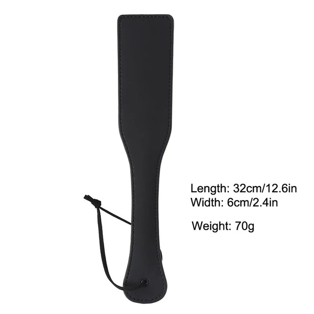 Black Whips and Paddles Leather Whip BDSM Spanking Flogger Fetish Spanking Paddles Bondage Sex Toys For Couples Adult Games