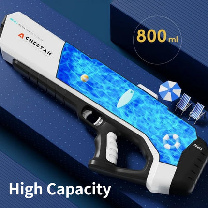 Fully Automatically Absorb Water Electric Water Gun Toys for Kids Summer Outdoor Pool Fight Games Children Watergun Toys Gift