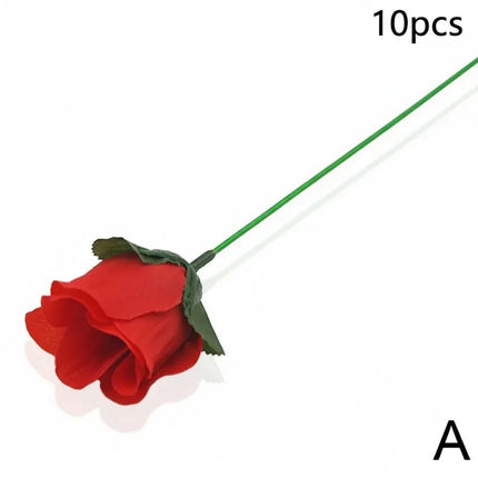 1/2/5/10/20PCS Novelty Surprise Prank Joke Mystical Fun Toy Torches Change Roses Magic Tricks Fun Romantic Present