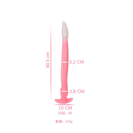 Eel Tentacle Anal Plug Super Long Anal Plug Soft Liquid Silicone Anal Dilator Women's Men's Anal Massage Adult Products