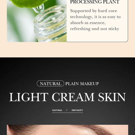 Air Cushion CC Cream Mushroom Head Foundation Moisturizing Long Lasting Face Comestics Natural Brighten Face Base Tone Make Up