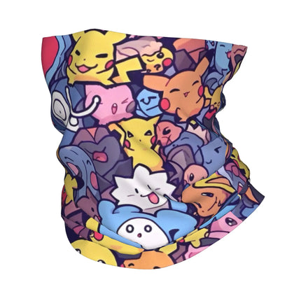 pokemoned Gengar Magic Scarf Merch Neck Gaiter  Bandana Summer Outdoor Sports Headband for Men Women Breathable