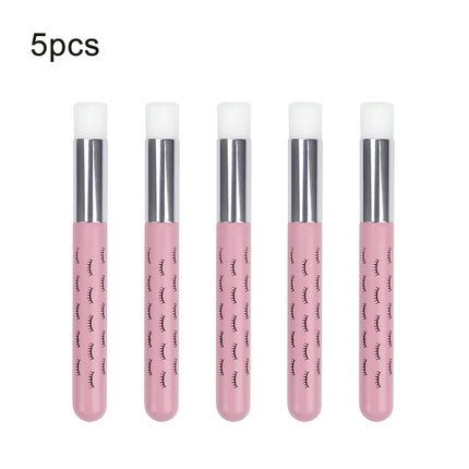 5/20/50pcs Eyelash Cleaning Brush Lash Shampoo Brush for Eyelash Extensions Peel Off Nose Pore Blackhead Remover Makeup Tool