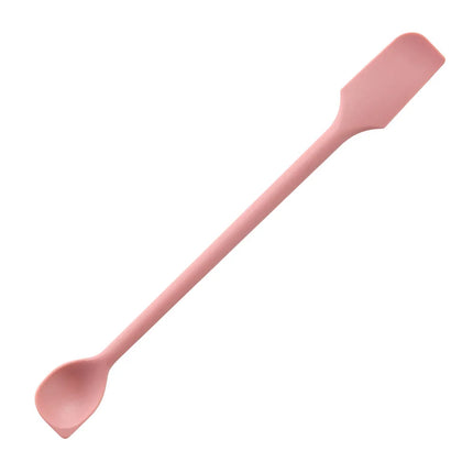 Silicone double-headed jam spatula, kitchen silicone spatula, jam spatula, household double-headed mixing stick, spoon