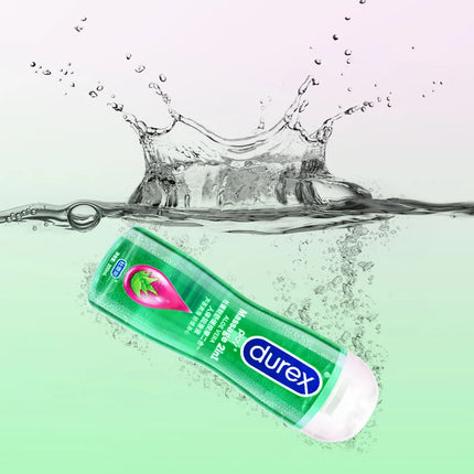 Durex 2in1 Sex Massage Aloe Vera Orgasm Lubricant Smooth Lube Water Based Oil Massage Gel 200ml Anal Intimate Good for Adult
