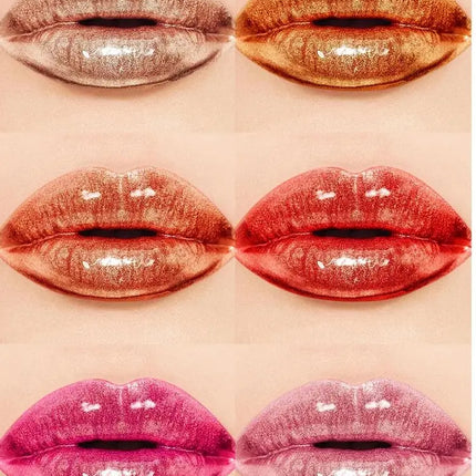 Pudaier mirror liquid lacquer lip gloss pearlescent lip glaze moisturizing lip plumping makeup
