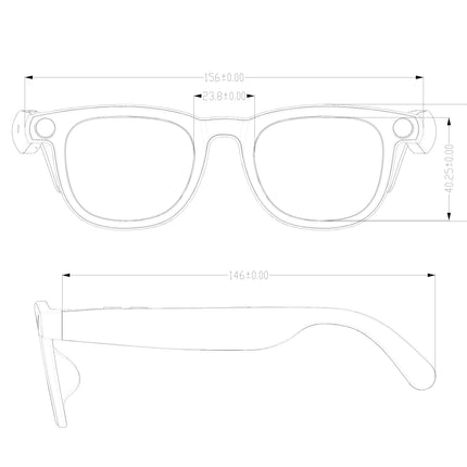 2 in1 4K Smart AI Glasses 800W pixel AI Shooting Camera HD Photo Video Voice Call Translation Waterproof Bluetooth AI Glasses