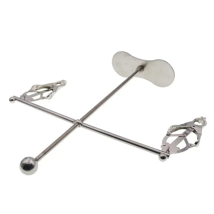 Sex Products Alternative Passion Tool Toy Sex Toys for Women Stainless Steel Breast Clip Double Twist Adjustable Height Female