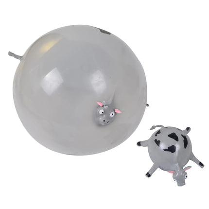 3/6 PCS Children's Fun Dinosaur Ranch Animal Inflatable Balloon Squeezing Soft Ball Balloon Party Fun Game Gifts