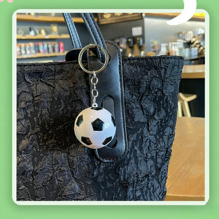 Mini Soccer Ball Keychain 3d Football Keyring for Men Women Sports Fans Bag Charm Car Key Accessory Gift 2026 New Arrival