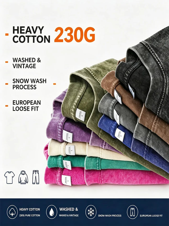Custom Cotton Knit T-Shirt Breathable Short Sleeve Printed Tee Personalized Logo For Couple Family Group Oversized Unisex