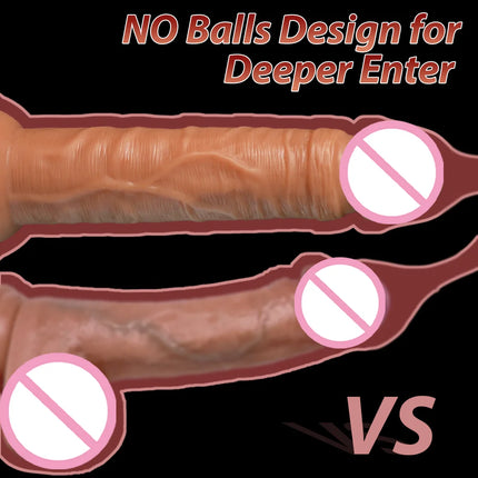 Realistic Dildo for Women Soft Silicone Penis Dick With Suction Cup Adult Vagina Anal Plug Sex Toys for Female Masturbators