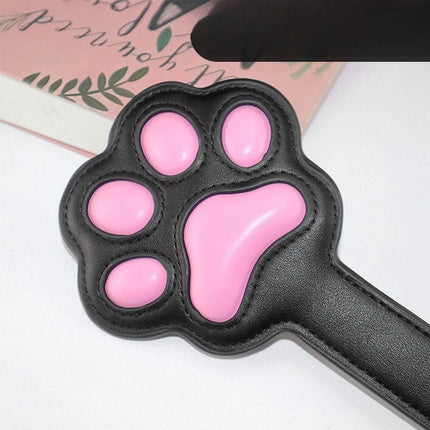 2 Colors Cute Cat Paw Design Cosplay Spanking Paddle Slave Sex Toy for Woman Men Paddle Spank BDSM Sex Whip Fetish Bondage Toys