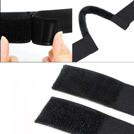 Comfortable Lace Melt Wig Band with Ear Hanger - Adjustable Wrap for Scarf, Black Lace Edge Band for Wigs, Stylish Headband