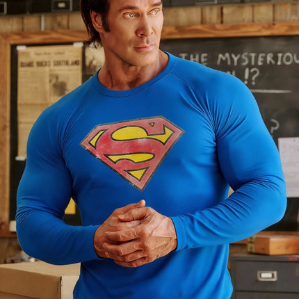 Men Muscle Skinny Fit Athletic T-Shirt Gym Workout / T-Shirt Homme Muscle Ajusté Athlétique Gym Entraînement