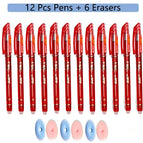 12 Red Pens