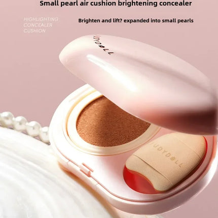 Judydoll Air Cushion Concealer Brightening Liquid Face Expansion Conceals Dark Circles Base Facial Makeup BB Cream