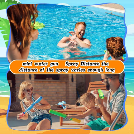 50/100 Pcs Bulk Water Gun for Kids Mini Colorful Summer Squirt Shooter Gun Swimming Pool Beach Water Fighting Watergun for Kids
