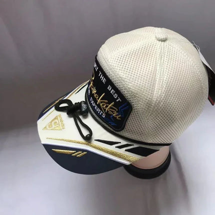 Gamakatsu Mesh Fishing Hat with Bucket Breathable Sun Protection Rock Fishing Caps Waterproof Men Sport Baseball Cap GM9852