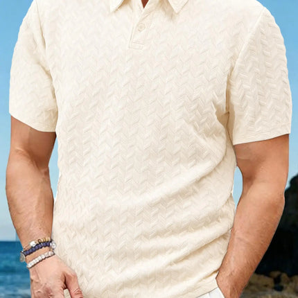 Mens Polo Shirt Summer Short Sleeve Male Polos Streetwear Man Tops Solid Color Poloshirt Brand Breathable Male Polo Shirts Men