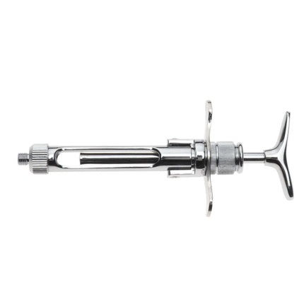 Dental Surgery Anesthesia Syringe Stainless Steel Aspirating Gun Syringe Dentist Surgical Injection Suction Instrument