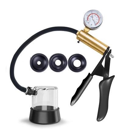 New Short Penis Pump Cup Electric Men's Suction Glans Sucker Massager Anal Sex Machine Manual Adult Toys Sex Toys for Men 18+