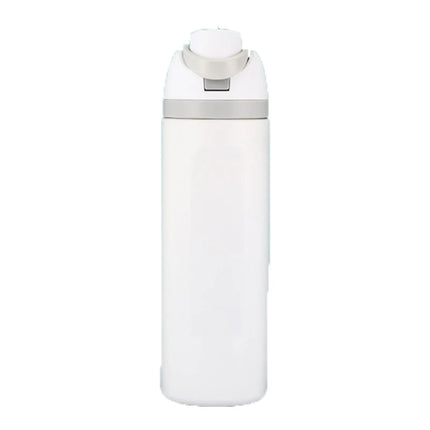 JUSTINLAU Spot Goods 19/24/32oz Thermos Cup Fruit Mug Kids Straw Cup Vacuum Flasks Stainless Steel Travel Thermal Water Bottles