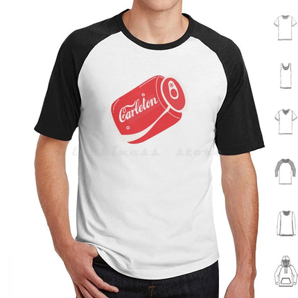 Carleton Coke Can T Shirt Big Size 100% Cotton Coke Carleton Carleton University