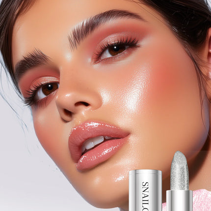 Temperature Color Changing Glitter Lipstick Waterproof Long Lasting Moisturizing Velvet Matte Lip Tint Red Pink Sexy Lips Makeup