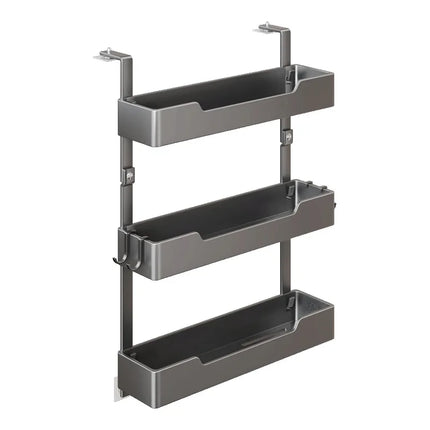 Refrigerator Side Storage Rack Kitchen Multi-function Storage Artifact Wall-mounted Multi-layer Seasoning Film Storage Rack